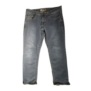 UB Tech Travel Explore Discover Jeans Mens 34x30 Blue Straight Leg Stretch Denim